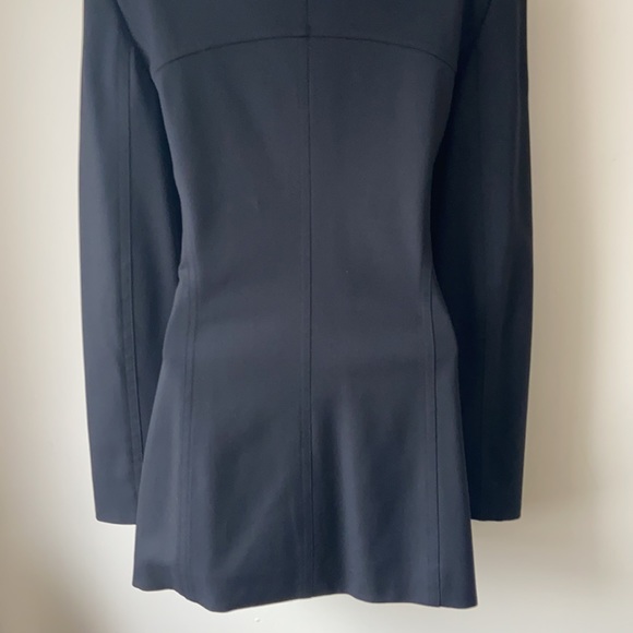 ESCADA black tuxedo style structured blazer s38 - Picture 6 of 7